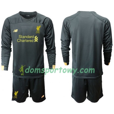 Koszulka Liverpool Bramkarska Dziecięcy Domowe Koszulki Piłkarskie 2019-2020 Długi Rękaw